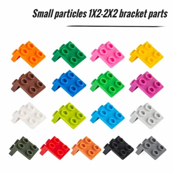 20db Kis részecske 44728 Konzollemez 2x2 DIY építőelem, amely kompatibilis a kreatív ajándékkal MOC blokkok Kastély játékok