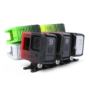 iFlight 3D nyomtatás TPU állítható szögű GoPro Hero 5/6/7/8 kamera tartó (0~40°) W/Len fedél/ND8 szűrő XL5 V4/DC5/SL5 FPV kerethez