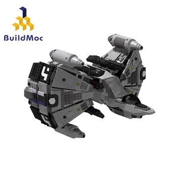 MOC Az utolsó vadászgép - Gunstar Űrharcos építőkockák Űrhajó Film Sztár Jármű Léghajó kockák Gyermek játékok Ajándékok