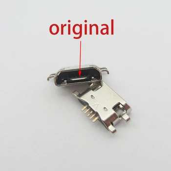 10-50PCS eredeti MEIZU M6 MEGJEGYZÉS töltő csatlakozó csere javítási alkatrészek USB dokkoló töltő port