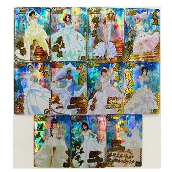 11db/set BLEACH Inoue Orihime Soi Fon ACG Szexi játékok Hobbi Hobbi Gyűjthető Játék Gyűjtemény Anime kártyák