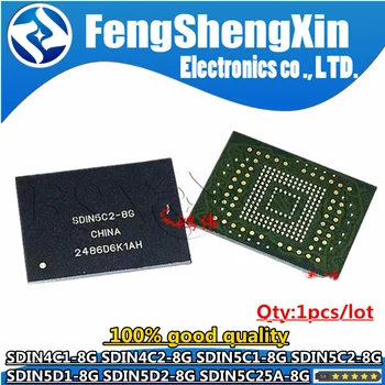 1db 8GB SDIN4C1-8G SDIN4C2-8G SDIN5C1-8G SDIN5C2-8G SDIN5D1-8G SDIN5D2-8G SDIN5C25A-8G Memória chip