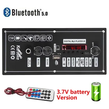 3.7V erősítő tábla Square Dance 30W hangszóró erősítő támogatás Bluetooth AUX U-lemez felvevő hangszóró Home Audio DIY
