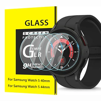 5DB Samsung Galaxy Watch 5 40mm / 44mm karcmentes edzett üveg képernyővédő fólia átlátszó edzett filmek tartozékaihoz