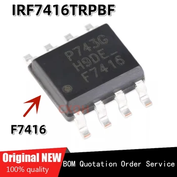 5db / tétel IRF7416TRPBF F7416 IRF7416 SOP8 100% új lapkakészlet IC eredeti