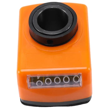  Gép eszterga alkatrész 20 mm-es furatú digitális helyzetjelző narancssárga