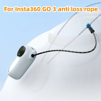 Insta360 GO 3 nyakú veszteséggátló kötélhez szilikon hüvelyes lógókötél Insta360 Go 3 tartozékhoz