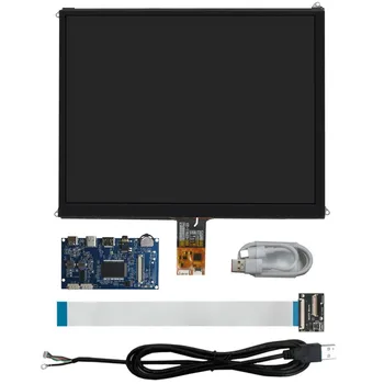 iPad 3 / 4 9,7 hüvelykes LP097QX1-SPA1 LTL097QL01 DIY IPS 2K LCD kijelző képernyő monitor vezérlő meghajtó kártya digitalizáló érintőképernyő