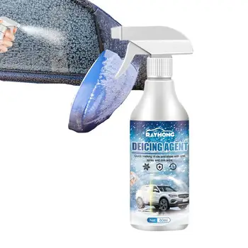  Kipufogócső bútor üveg jégmentesítő spray hordozható autó szélvédő jégmentesítő spray tartós hóolvasztó szer autós és otthoni használatra