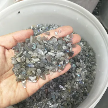 labradorit szürke holdkő Bukdácsolt kövek Természetes kristályok ásványok Akvárium virágcserép dekoráció Feng shui lakberendezési cikkek