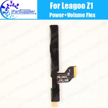 Leagoo Z1 Side Button Flex Cable 100% eredeti Power + Volume gomb Flex kábel javító alkatrészek Leagoo Z1