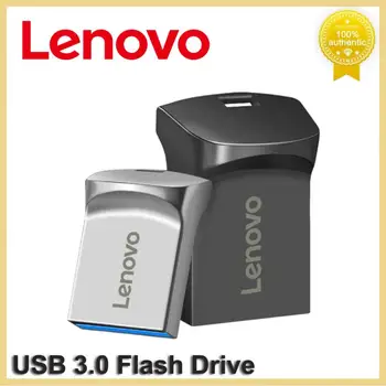 Lenovo pendrive flash meghajtók nagy sebességű 2TB 1TB USB 3.0 hordozható fém merevlemezek Külső flash memória laptop PC-hez / laptophoz