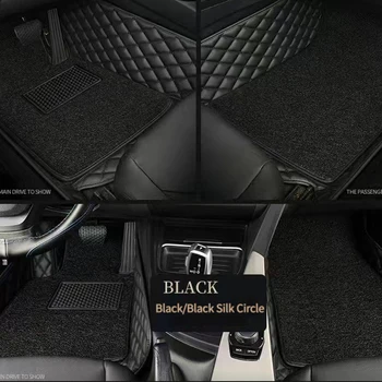 Luxus vízálló egyedi kétrétegű bőr autó lábszőnyeg Lincolnhoz Minden modell navigátor MKS MKZ MKC MKX MKT automatikus kiegészítők