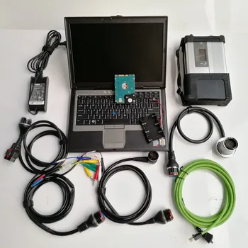 MB Star diagnosztikai eszköz SD C5 Mecedes Star C5 szkennerhez HDD 2023.12V szoftverrel Xenntry-DAS-DTS D630 laptopban 4G
