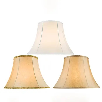 Modern klasszikus szövet lámpabúra Európai asztali lámpa lámpaernyő Magasság28cm Átmérő42cm E27 Csavaros foglalatú izzó lámpabúra szerelvény GSDZ001