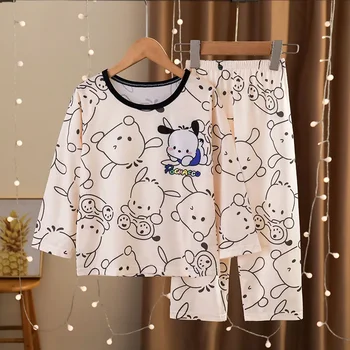 My Melodys gyermek pizsama öltöny Gyermekruházat 2-8 éves anime hálóruha lány ruhák társalgóruha Kawaii rajzfilm