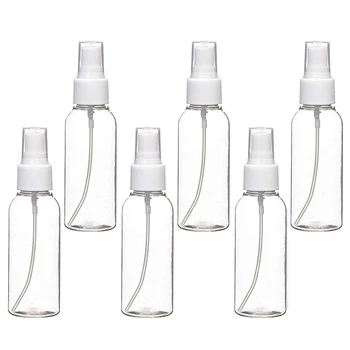 Spray palackok Átlátszó üres finom köd műanyag utazópalack Hordozható újratölthető sminktartályok parfümfolyadékokhoz Aromaterápia