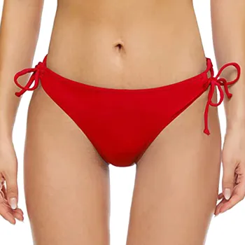 Szexi fürdőruha Klasszikus vágott alsók Női rövidnadrágok Bikini alsó oldali nyakkendők Brazil tanga fürdőruha rövid úszónadrág Biquini
