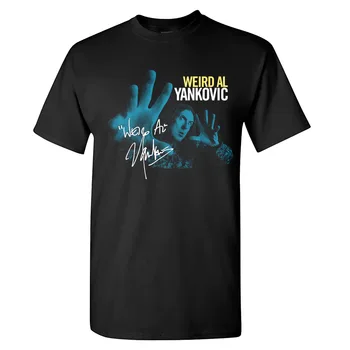 Vintage Weird Al Yankovic Music Tour Cotton Black S-234XL Unisex ing C739 hosszú ujjú